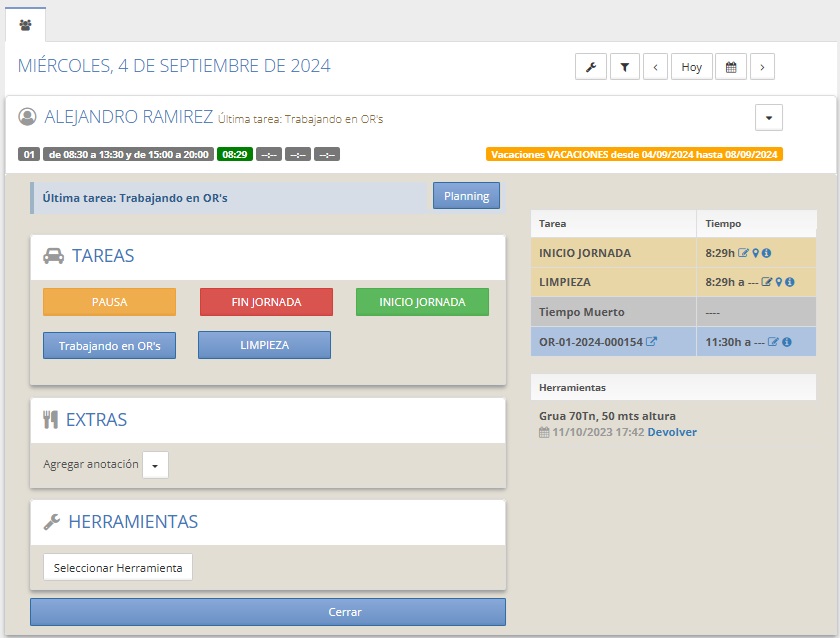 La importancia del control de tiempos en el taller